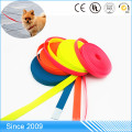 Colorful Waterproof Plastic Coated Webbing Strap for Dog Collar Materials